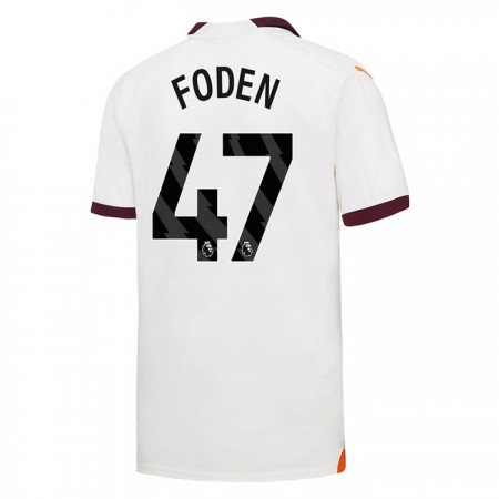Nogometni Dres Manchester City Foden 47 Gostujući 2023-24 Nogometni Dres Manchester City Foden 47 Gostujući 2023-24